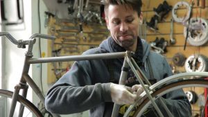 Building A Bicycle With Recycled Parts
