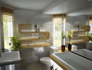 Design Ideas For A Contemporary Bathroom Look