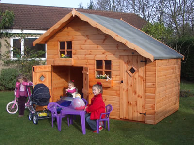 Backyard Playhouses - Why It Pays To Buy Quality Kits