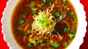 Prepare The Tasty and Tangy Vegetable Manchow Soup