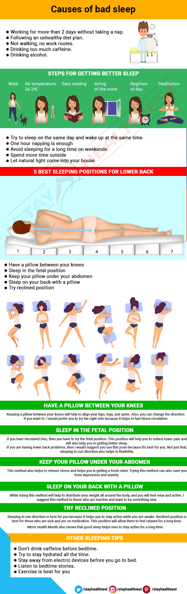 what is the best way to sleep