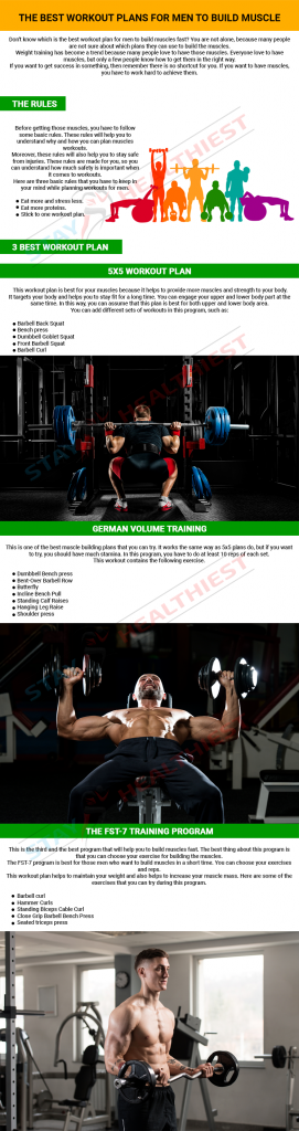 workout plans for men to build muscle