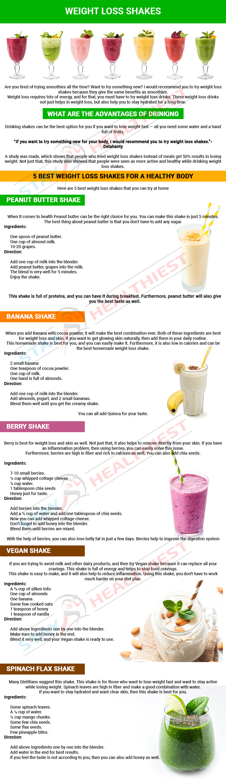 Best weight loss shakes