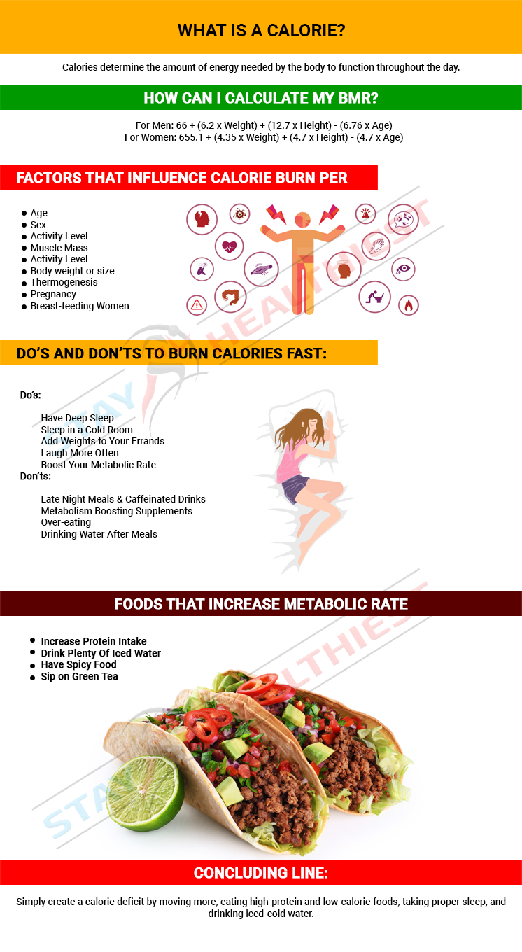 How Many Calories Do I Burn a Day