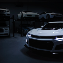 An example of a car with a turbo kit installed.