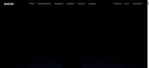 Helcim homepage showing transparent interchange-plus payment processing
