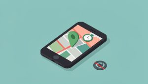Isometric phone showing a shared map pin with a shield and a timer, beside a crossed-out surveillance-eye icon, on Life360 alternatives that respect teen privacy