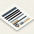 Isometric document with lines properly blacked out and a security shield with a checkmark, representing PDF editors that perform proper redaction